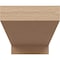 Ekena Millwork 5"W x 10"D x 5"H Wide Clemmons Rough Cedar Woodgrain TimberThane Corbel, Primed Tan CORUR05X10X05CLERCPR - alternate 3
